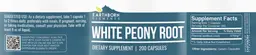 Label for White Peony Root