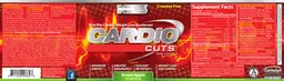 Label for Cardio Cuts Green Apple
