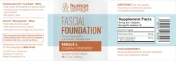 Label for Fascial Foundation