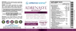 Label for Adrenasyl +BioPerine