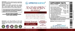 Label for Anemiaprin +BioPerine