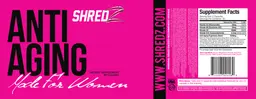 Label for Anti Aging Made For Women