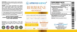 Label for Berberine +BioPerine