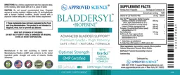 Label for Bladdersyl