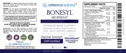 Label for Bonesyl +BioPerine