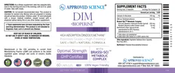 Label for DIM +BioPerine