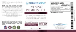 Label for Evening Primrose Oil