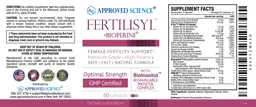 Label for Fertilisyl +BioPerine
