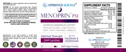 Label for Menoprin PM