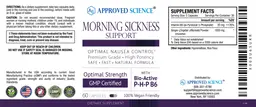 Label for Morning Sickness Support