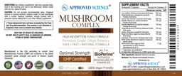 Label for Mushroom Complex