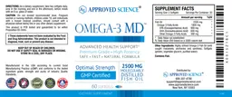 Label for Omega-3 MD