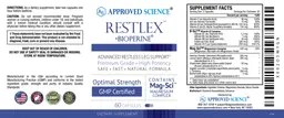 Label for Restlex +BioPerine