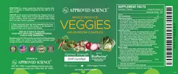 Label for Whole Produce Veggies +Mushroom Complex