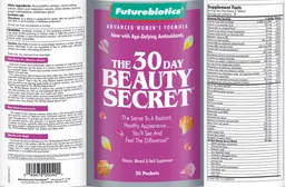 Label for The 30 Day Beauty Secret