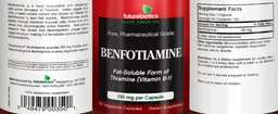 Label for Benfotiamine 150 mg
