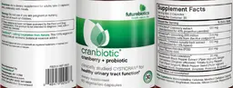 Label for CranBiotic
