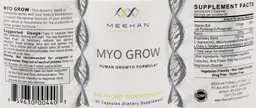 Label for Myo Grow