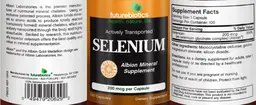 Label for Selenium 200 mcg