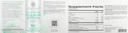 Label for Liquid Marine Collagen Peptides Peach Flavored