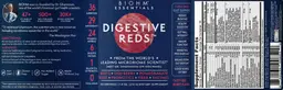 Label for Digestive Reds Tasty Red Berry Flavor