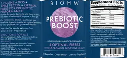Label for Prebiotic Boost