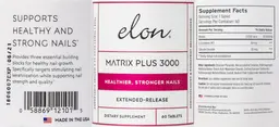 Label for Matrix Plus 3000