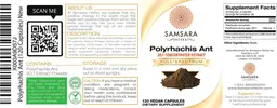 Label for Polyrhachis Ant 20:1 Concentrated Extract