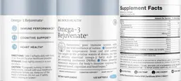 Label for Omega-3 Rejuvenate