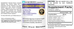 Label for Stomach Armor 502 mg