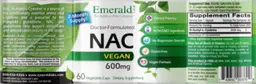 Label for NAC 600 mg