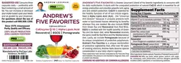 Label for Andrew's Five Favorites