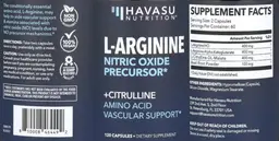 Label for L-Arginine