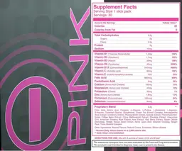 Label for Pink