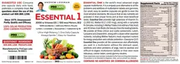 Label for Essential 1