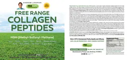 Free Range Collagen Peptides with MSM (M