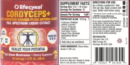 Label for Cordyceps+