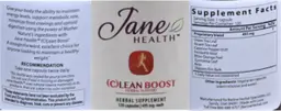Label for (C)Lean Boost 495 mg