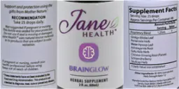 Label for BrainGlow Tincture