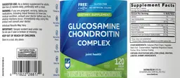 Label for Glucosamine Chondroitin Complex