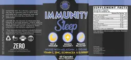 Label for Immunity Sleep