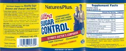 Label for Ultra Sugar Control