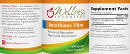 Label for Glutathione Ultra