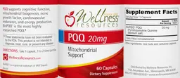 Label for PQQ 20 mg