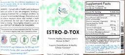 Label for Estro-D-Tox