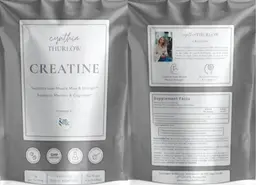 Label for Creatine 3g Unflavored