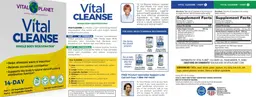 Label for Vital Cleanse - Part 2