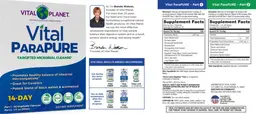 Label for Vital ParaPURE - Part 1