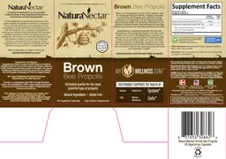 Label for Brown Bee Propolis