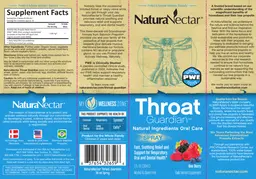 Label for Throat Guardian Bee Berry